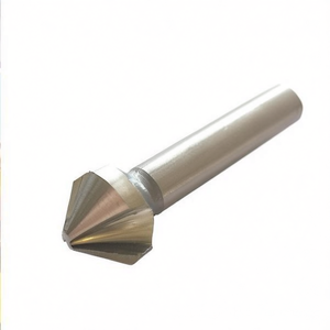 Ttake 90 Degree Countersink Hss Ta1230 Din 335 <b>C</b> 3 Flutes Cylindrical Shank For Metal Drilling - Product Image 2