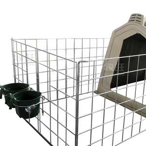 Livestock Reinforced Calf <strong>Cages</strong> Plastic Cattle Cow Hutches Calf House for Daily Farm Feeding Animals Calf Hutch with Fencing - Product Image 2