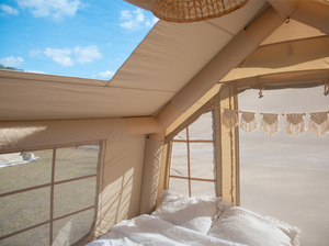 Tente gonflable de camping YOLO pour l'extérieur, ciel étoilé, double couche, imperméable 3000 mm+, entièrement automatique, résistante aux UV, tissu Oxford 600D - Product Image 4