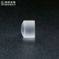 Lentille optique de mise au point de 25mm de diamètre Lentille biconvexe en quartz 1500-2200nm