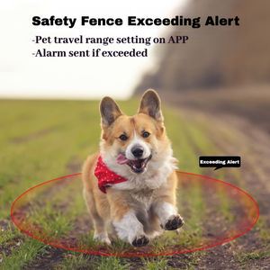 OEM ODM Teléfono móvil Control remoto GPS Rastreador <span class=keywords><strong>de</strong></span> mascotas con seguimiento <span class=keywords><strong>de</strong></span> huellas Valla <span class=keywords><strong>DE</strong></span> SEGURIDAD Funciones <span class=keywords><strong>de</strong></span> recordatorio <span class=keywords><strong>de</strong></span> batería baja - Product Image 4