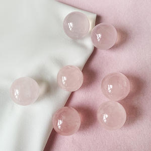 Mini boule de cristal d'améthyste naturelle de guérison en gros Quartz rose sphère de cristal de 2 cm décoration de la maison - Product Image 5