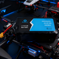 Paquete de Baterías de Estado Sólido Sinxpower 8S4P INR21700 29.6V 20000mah P50B 50S 10C, Tasa de Descarga de 800 Ciclos, 13-17 Pulgadas FPV, 12 Meses