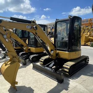 Mini-excavatrice CAT 303.5E, poids opérationnel 3,5 tonnes, godet de terrassement capacité 0,12 m³, excavatrice sur chenilles d'occasion - Product Image 2