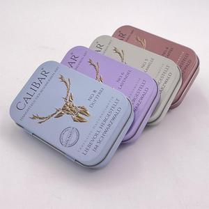 OEM & ODM wholesale custom tin box metal packaging rectangle metal tin hinged metal box