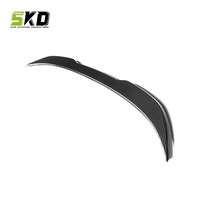 Aileron de pare-chocs arrière en fibre de carbone sèche pour BMW Série 5 G30 G38 M5 F90 DA Style Car Spoilers