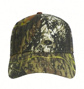 À la mode 6 panneaux Camouflage camionneur chapeau noir Camo imprimé Denim toile casquette Logo personnalisé pour le cyclisme en plein air plage décontracté - Product Image 4