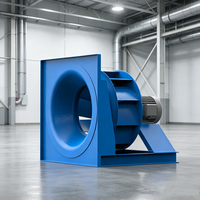Ventilateur centrifuge à pales en acier au carbone à faible bruit et sans volute pour les systèmes de ventilation des bâtiments
