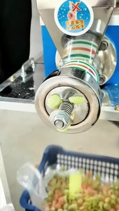 Automatic Hollow Tube & Spaghetti <b>Pasta</b> Maker Macaroni Noodles Extruder Dough Kneading <b>Machine</b> - Product Image 2