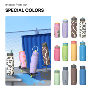 Borracce Termiche in Acciaio Inox Personalizzate con Logo, Bottiglie Sportive Isolate per Mantenere le <span class=keywords><strong>Bevande</strong></span> Fredde <span class=keywords><strong>e</strong></span> Calde - Product Image 4