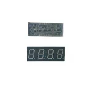 Tabellone segnapunti led contatore per auto display a led a 7 segmenti 4 cifre 4 mm orologio da 0.4 pollici