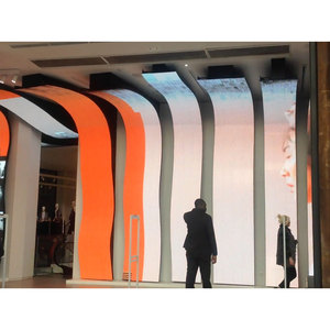 Canbest FL p1.5 p1.8 P2 P25 mềm linh hoạt thông tư <span class=keywords><strong>LED</strong></span> hiển thị 360 độ vòng <span class=keywords><strong>LED</strong></span> Video Tường Cong Vòng Tròn Màn hình <span class=keywords><strong>LED</strong></span> Bảng điều chỉnh - Product Image 6