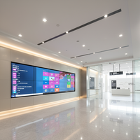 Écran tactile LED magnétique mural YINGTOUCH 200 pouces, format 16:9, interface USB, léger, publicité commerciale