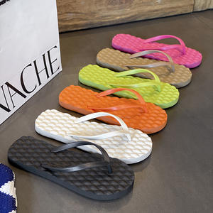 Sandales <span class=keywords><strong>de</strong></span> plage tendance coréennes avec logo personnalisé, style Ins, plateforme, pour couple, à bout ouvert, pour femme - Product Image 3