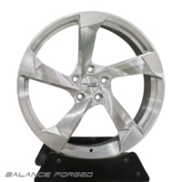 Jantes monobloc forgées sport à profil profond 18, 19, 20 pouces 5x120 5x114.3 5x112 6x139.7 pour Audi RS5 A3 A4 A5 A6 A7 A8 R8 Q8 RS6 RS7 S5 S4