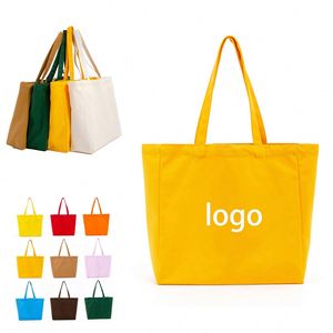 Bolsa de Lona Clásica con Logotipo Personalizado, Impresión en Serigrafía, Patrón de Colores Mixtos para Iglesia, Promoción Religiosa - Product Image 1