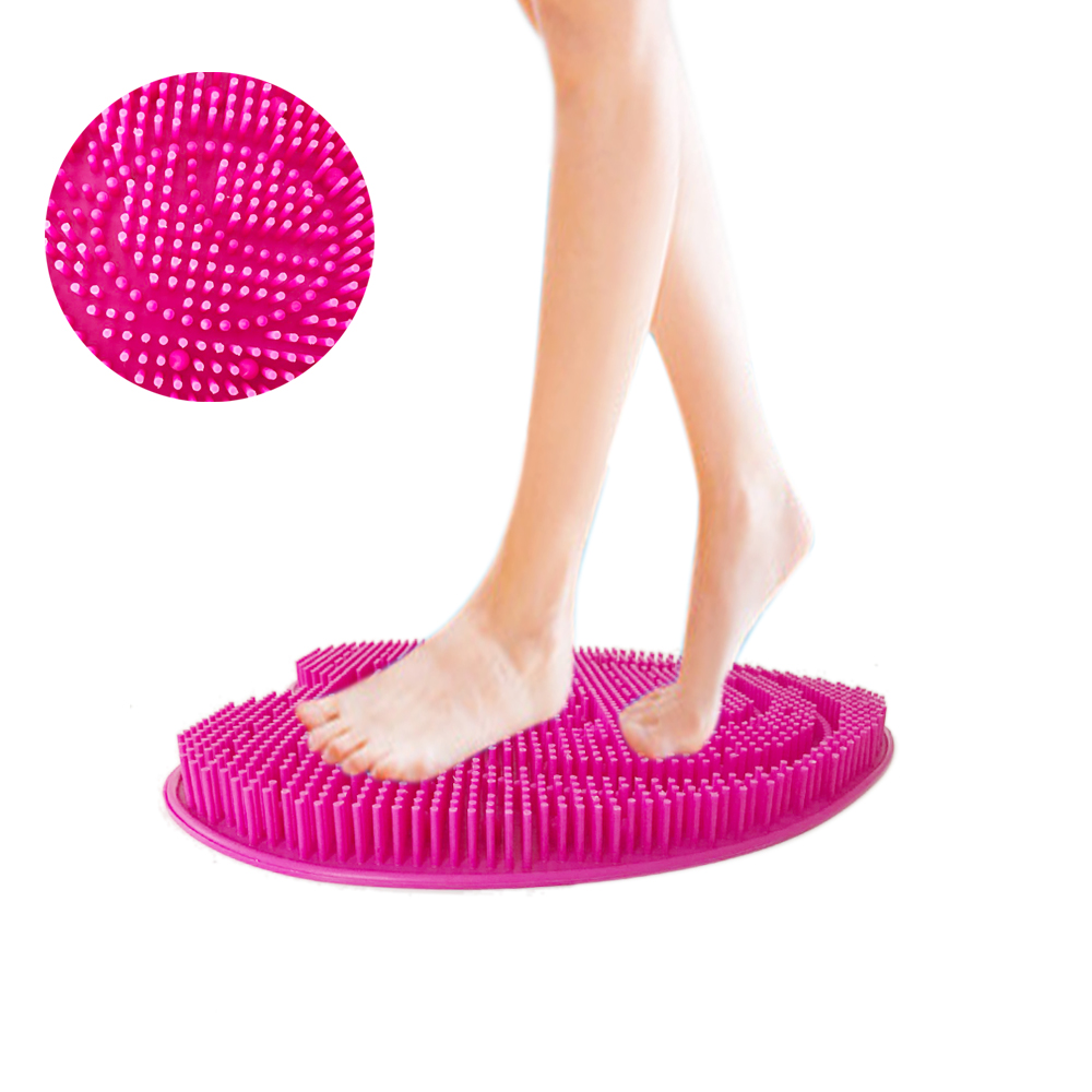 Kingworth очиститель душ щетка для мытья ног и скруббер щетка для ног коврик силиконовая щетка для ног