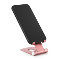 Les fabricants chinois personnalisent le support pliable de support de téléphone portable en métal d'alliage d'aluminium pour Iphone