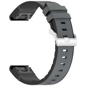 <span class=keywords><strong>Correa</strong></span> de Reloj de <span class=keywords><strong>Cuero</strong></span> de 20 mm, 22 mm, 26 mm con Revestimiento de Silicona de Cambio Rápido para <span class=keywords><strong>Garmin</strong></span> <span class=keywords><strong>Fenix</strong></span> <span class=keywords><strong>6X</strong></span> 7 <span class=keywords><strong>Pro</strong></span> 8 / Instinct Quickfit - Product Image 5