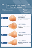 Formes mammaires artificielles en silicone personnalisées grande taille coussin d'allaitement imperméable femmes prothèses mammaires pour la natation