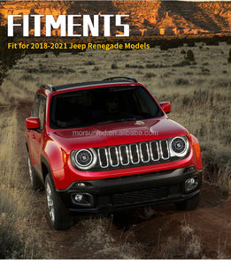 Phare de voiture Led pour <span class=keywords><strong>Jeep</strong></span> <span class=keywords><strong>Renegade</strong></span> 2015-2021, accessoires de phare Led DRL Plug and play - Product Image 6