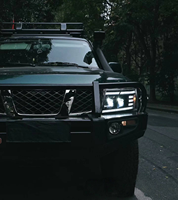 Frontscheinwerfer für Nissan Patrol Y61 2005-2018 LED-Upgrade Scheinwerfer Auto-Frontleuchte Plug-and-Play Licht
