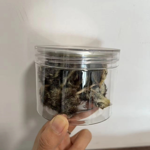 Cailles entières lyophilisées avec poils pour friandises pour chats, collations pour chiens, emballage en pots plastiques, marque privée - Product Image 2