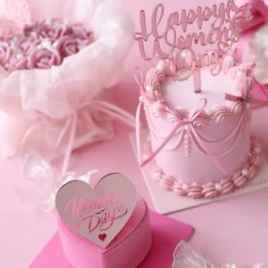 Décoration de <span class=keywords><strong>gâteau</strong></span> de fête des mères: Topper de <span class=keywords><strong>gâteau</strong></span> en acrylique-Outil de cuisson indispensable pour le <span class=keywords><strong>gâteau</strong></span> de maman - Product Image 4