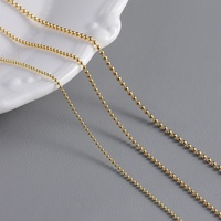 Chaîne en or et argent avec perles en acier, perles et diamants colorés incrustés, accessoires pour nail art