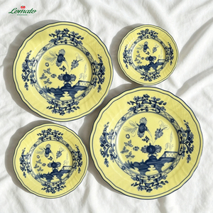 Assiettes <span class=keywords><strong>en</strong></span> <span class=keywords><strong>Porcelaine</strong></span> Fine Italienne Personnalisables <span class=keywords><strong>de</strong></span> Luxe, Toutes Couleurs, Style Vintage, <span class=keywords><strong>Vaisselle</strong></span> Décorative <span class=keywords><strong>en</strong></span> Céramique, Ensemble <span class=keywords><strong>de</strong></span> <span class=keywords><strong>Vaisselle</strong></span> <span class=keywords><strong>de</strong></span> Dîner - Product Image 2