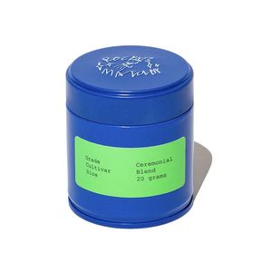 Barattolo di Latta Personalizzato per Caffè, Rotondo, in Metallo, per Alimenti, Riciclabile, 50g 100g 150g, per Matcha e Chicchi di Caffè - Product Image 3