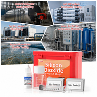 Jubway Silica Test Kit 0.5-20mg/L for Boiler & Industrial Water, Silicon Dioxide Test Kit with 30 Tests, Water Quality Test Kit