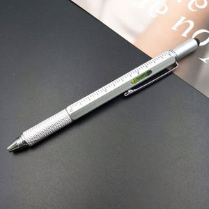Stylo bille promotionnel hexagonal torsadé en laiton et cuivre, design métallique robuste, encre bleue/noire 0,7 mm, recharge Cross Parker - Product Image 3