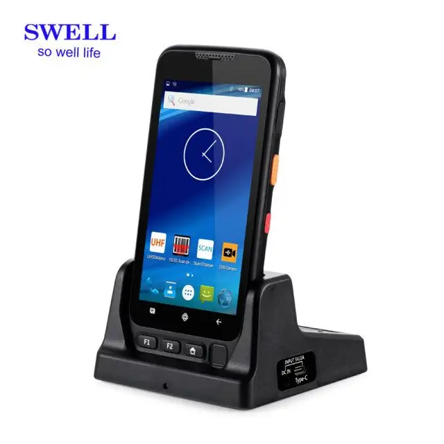 5,0 дюймов IP67 A12 хранение 2D сканер штрих-кода отпечатков пальцев функция отпечатка телефона прочный PDA android