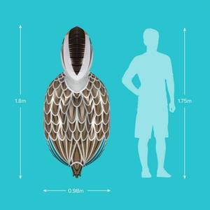 Flotador de Piscina MAKE WAVES Pacific de PVC Negro con Forma de Pato - Uso para Adultos 180x98cm - Product Image 6