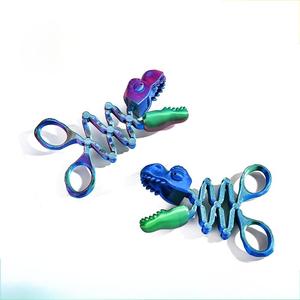 CHENXI Small Dinosaur Fist Scissors 3D Printed <strong>Toys</strong> Kids Interaction Funny Dinosaur Skeleton 3D Cartoons Printed <strong>Toys</strong> - Product Image 1
