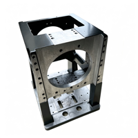 Cadre de support en aluminium moulé sous pression usiné CNC, tolérance de précision 0,05-0,1 mm, certifié IATF16949, fonderie de machines non standard