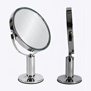 Premium Metal 3X Magnifying <b>Desktop</b> <b>Mirror</b> With 360 Degree Swivel Feature Modern Simple Design Makeup <b>Mirror</b> - Product Image 6