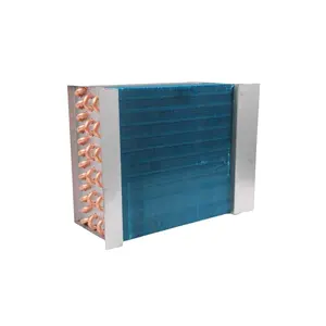 Industrial Fan Water Cooler Condenser Coils In Chiller For Climate Control System