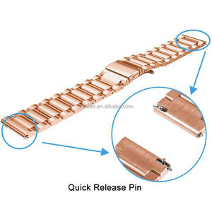 Bracelet de montre intelligente en <span class=keywords><strong>acier</strong></span> inoxydable, respirant, avec fermoir magnétique, pour montre 8/7/6/5/4 FE Pro Classic <span class=keywords><strong>Active</strong></span> <span class=keywords><strong>2</strong></span> - Product Image 6