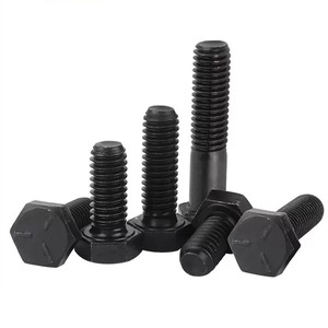 3/8 1/2 5/8 3/4 Hex Bolt UNC UNF Đen/mạ kẽm thô chủ đề Hex đầu vít - Product Image 2
