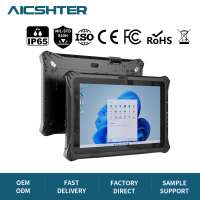 Tablette robuste de 12,2 pouces, Windows 11, Intel N5100, IP65, étanche à l'eau et à la poussière, SSD 128 Go, stylet actif, 4G LTE, GPS, 650 nits