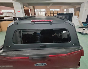 Cubierta alta de acero al manganeso para camioneta, tapa <span class=keywords><strong>trasera</strong></span> para Nissan np300 Ford Ranger <span class=keywords><strong>Toyota</strong></span> <span class=keywords><strong>Hilux</strong></span> con casilleros - Product Image 1