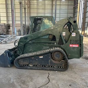USA Origin Used Bobcat T300 Compact Track Loader <b>Skid</b> <b>Steer</b> With Bucket Good Condition Construction Machinery <b>For</b> <b>Sale</b> - Product Image 1