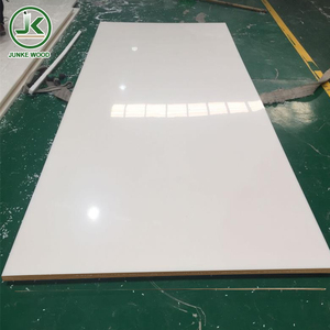 16mm 18mm độ bóng cao UV melamine trang trí MDF Panels BRIGHT White Pet nhiều lớp MDF HDF Board 4x8 feet cho phòng tắm tường - Product Image 1
