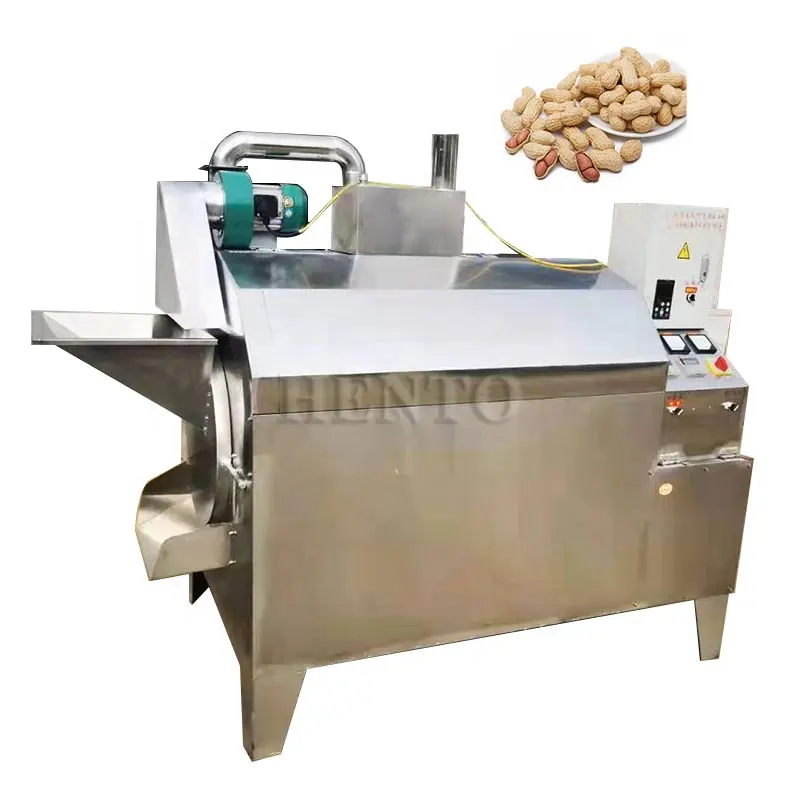 Advanced Structure Soybean Roasting Machine / Electric Drum Roaster / Sunflower Seeds Roasting Machine
