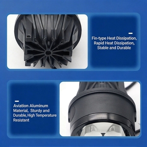 Fari Fendinebbia LED da 2 e 3 Pollici per Veicoli Toyota, Honda, Mercedes, Proiettore Bi-Lente Laser, Gruppo Ottico Completo - Product Image 2