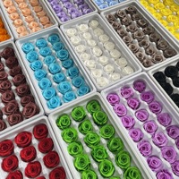 Heiße neue Produkte Großhandel kunden spezifische Geschenke Freundinnen Mütter und Kinder Rote ewige Blumen konservierte Rosen Box