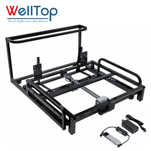 Recién llegados, herrajes para muebles, marco de sofá cama <span class=keywords><strong>reclinable</strong></span> <span class=keywords><strong>eléctrico</strong></span>, silla, riel deslizante de Control remoto, <span class=keywords><strong>mecanismo</strong></span> de sofá cama negro - Product Image 1