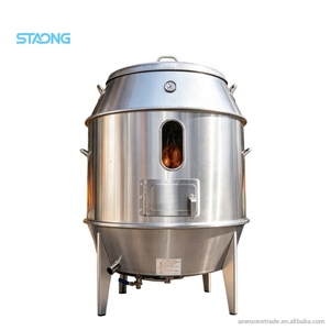 Horno de <span class=keywords><strong>Asado</strong></span> Comercial de Gran Capacidad para Exteriores, para Gansos y Lechones, Fácil de Limpiar, de Acero Inoxidable - Product Image 1